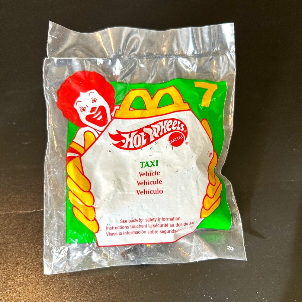 Vintage 1997 Hot Wheels McDonald's Happy Meal Toy